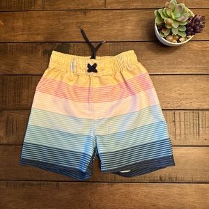 Rugged butts 2T stripped Swim Trunks